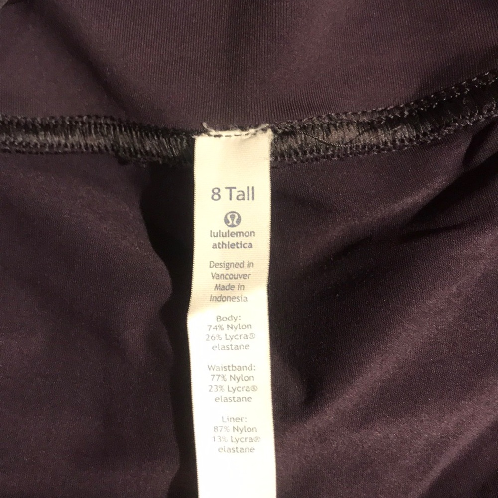 Dark purple Lululemon Skort